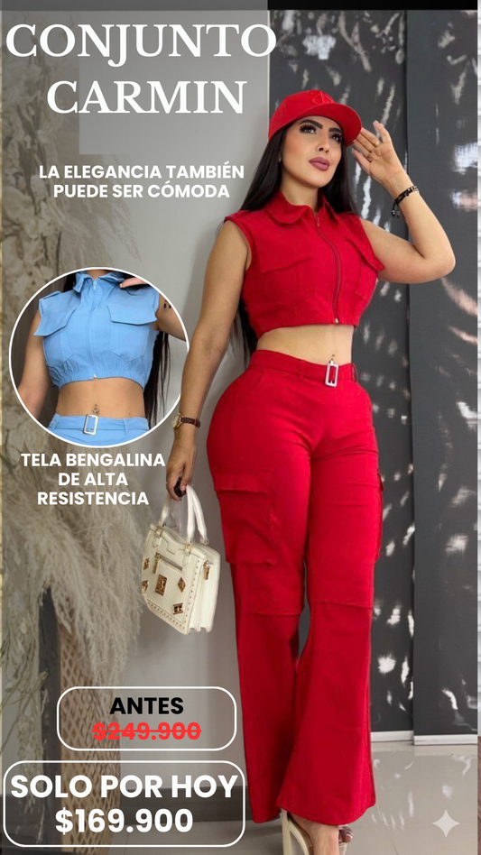 Conjunto Carmin