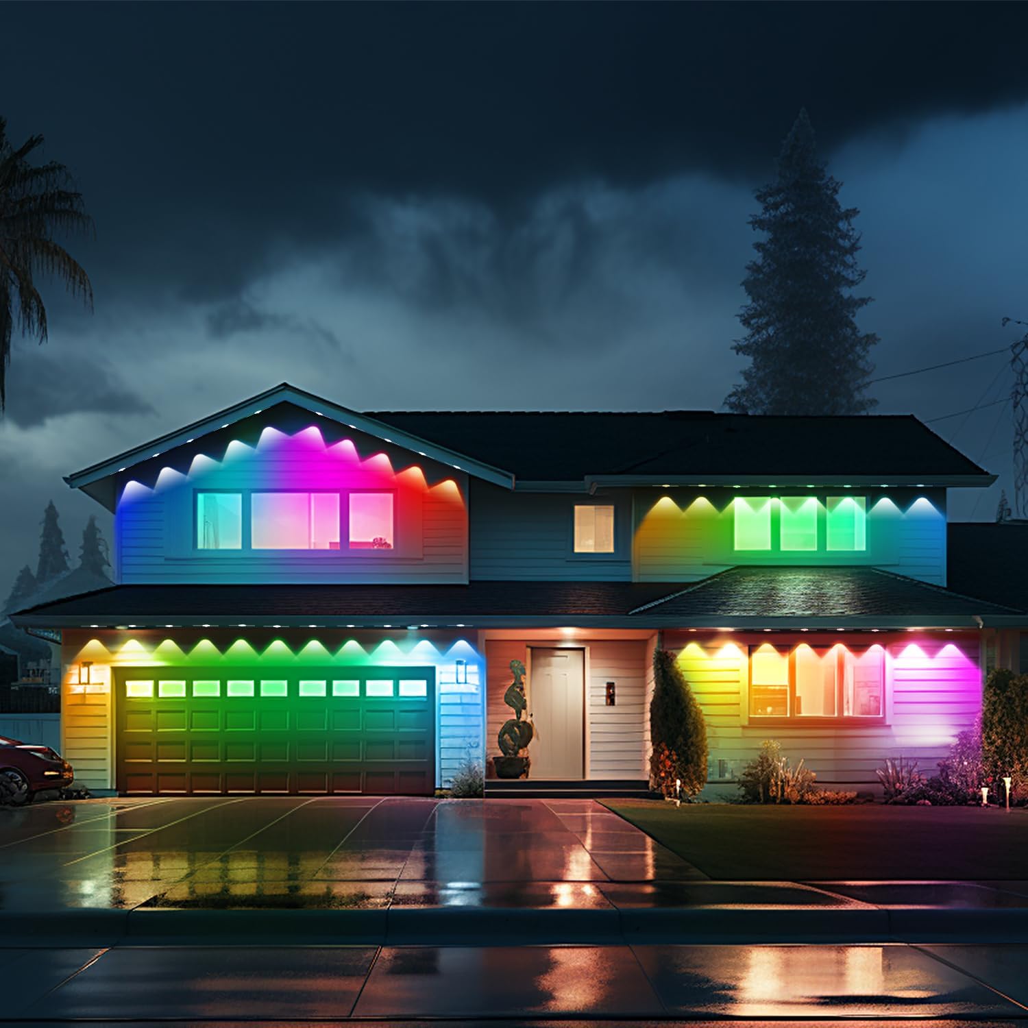 Ilumina tu hogar todo el año con luces LED inteligentes