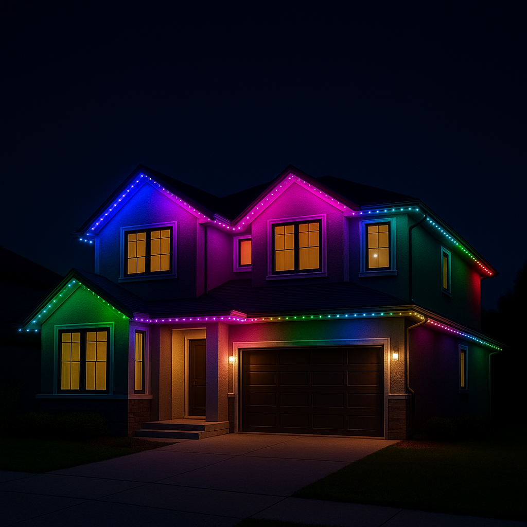 Ilumina tu hogar todo el año con luces LED inteligentes