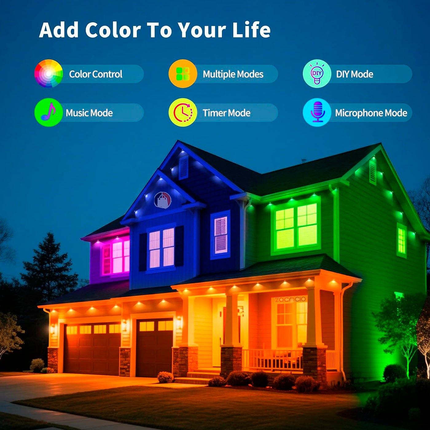 Ilumina tu hogar todo el año con luces LED inteligentes